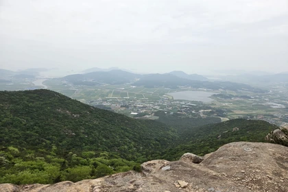 천관산 능선과 기암괴석 풍경9