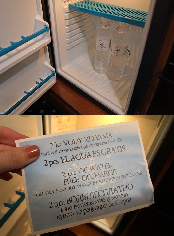 무료 생수 제공 안내