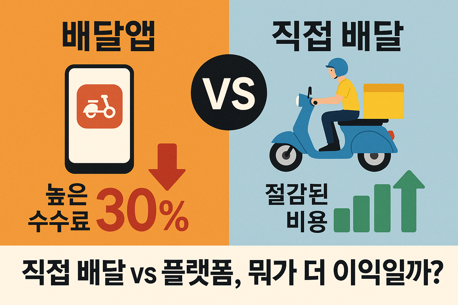 최적의 배달방식