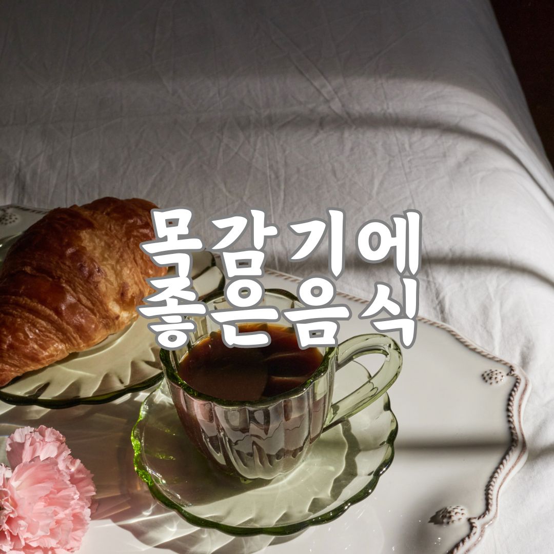 목감기에 좋은 음식