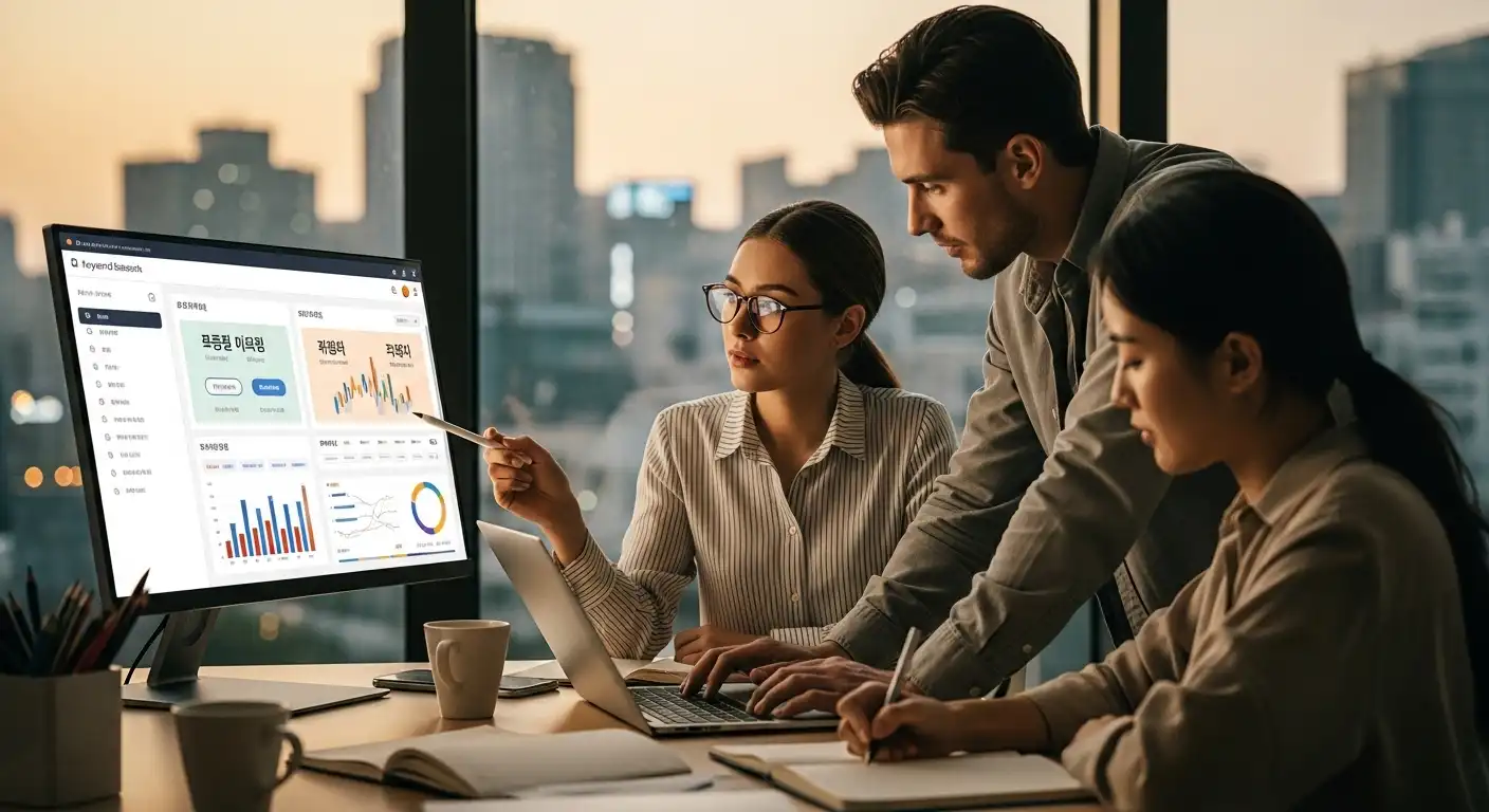 <img src="expert_analyzes_customer_search_intent.webp" alt="고객의 검색 의도를 분석하며 키워드 전략을 수립하는 장면을 표현한 이미지 입니다">