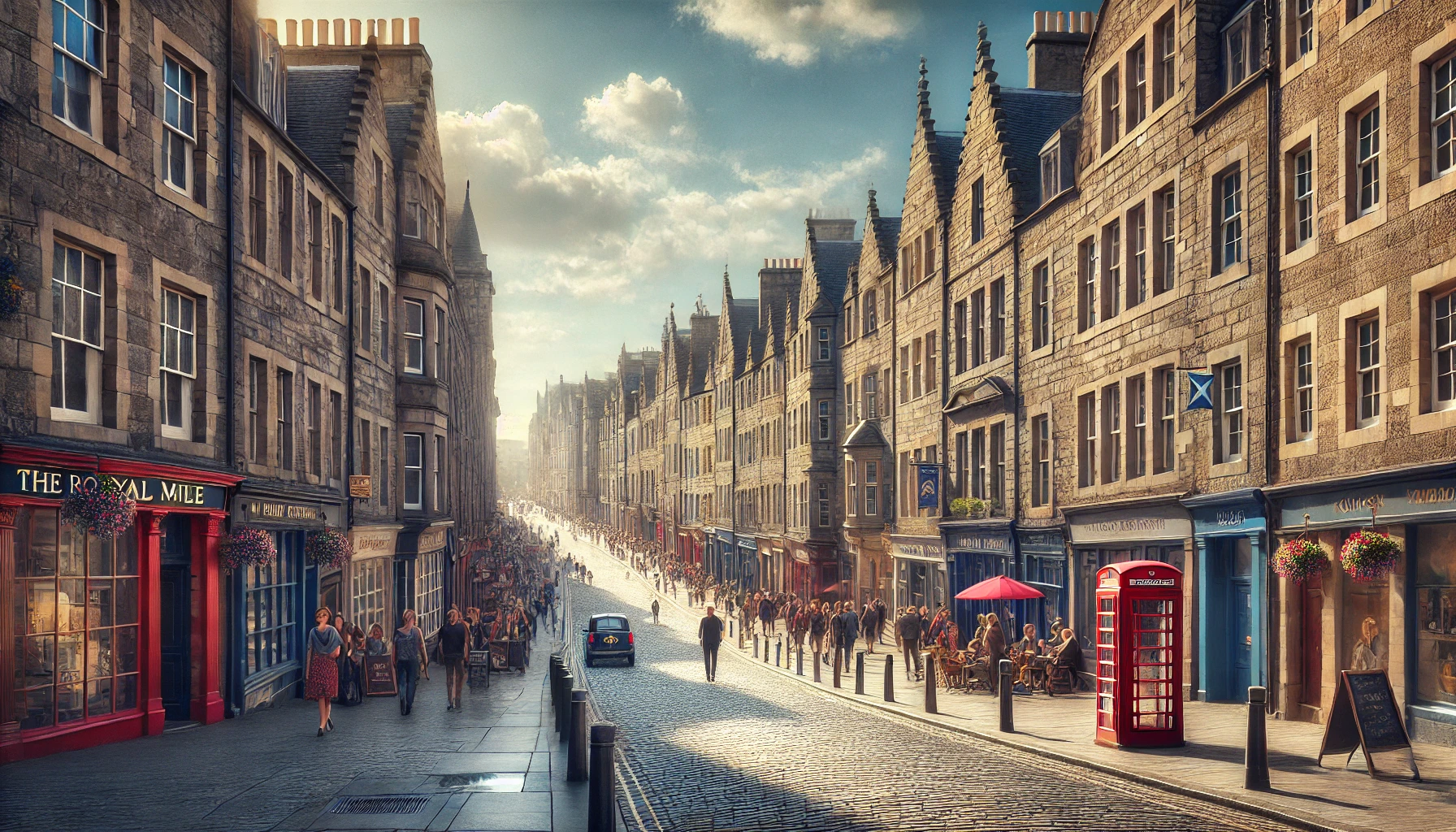 스코틀랜드의 로열 마일