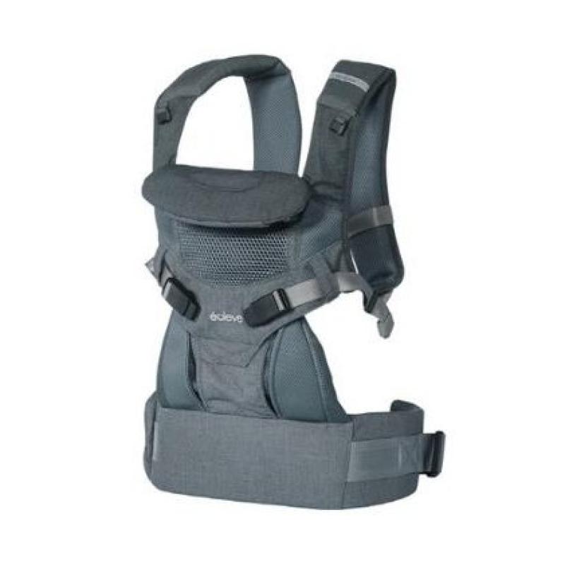 에끌레브 듀얼케어 아기띠 투블럭 다크그레이