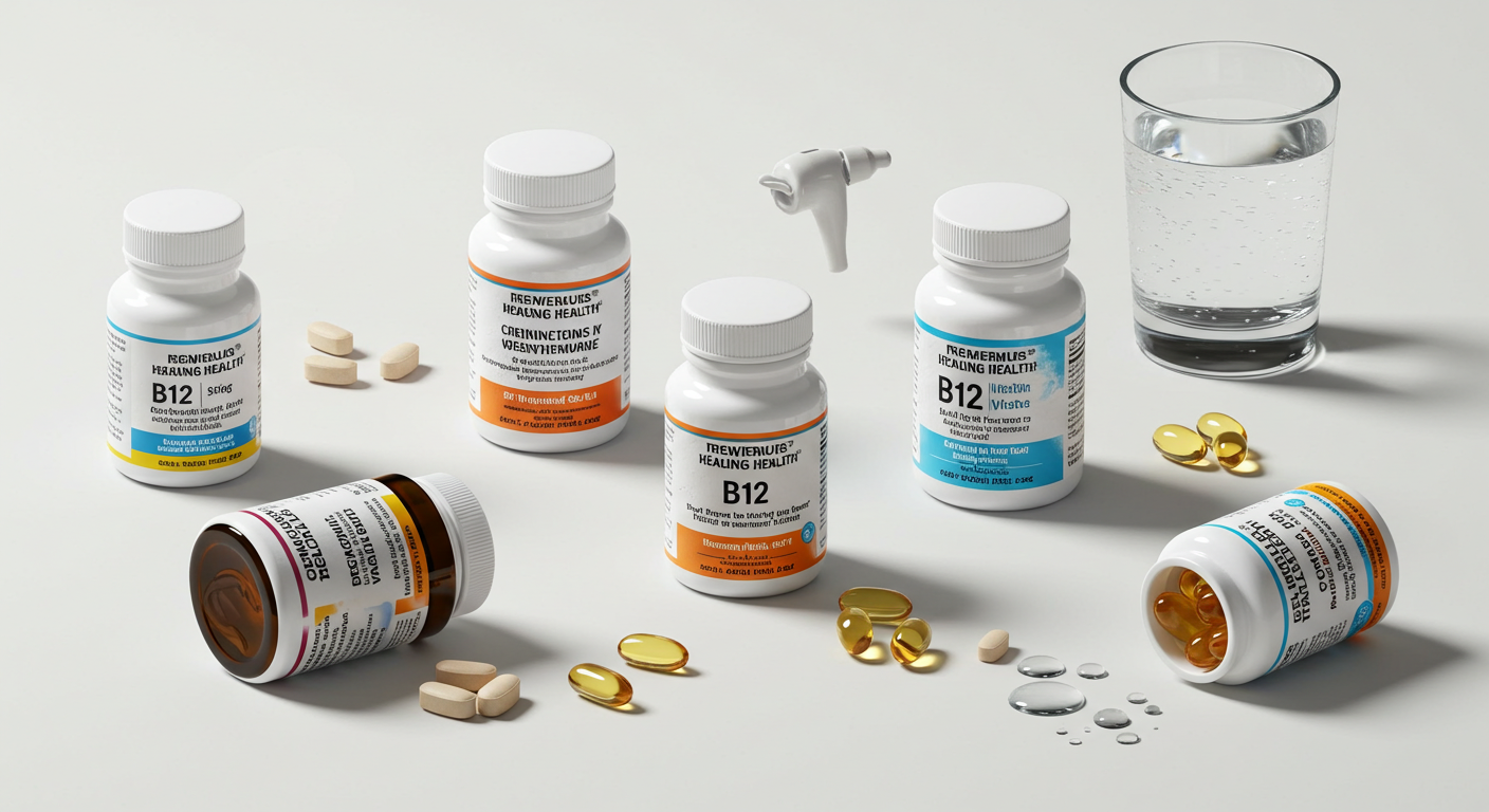 건강, 청력, 영양제