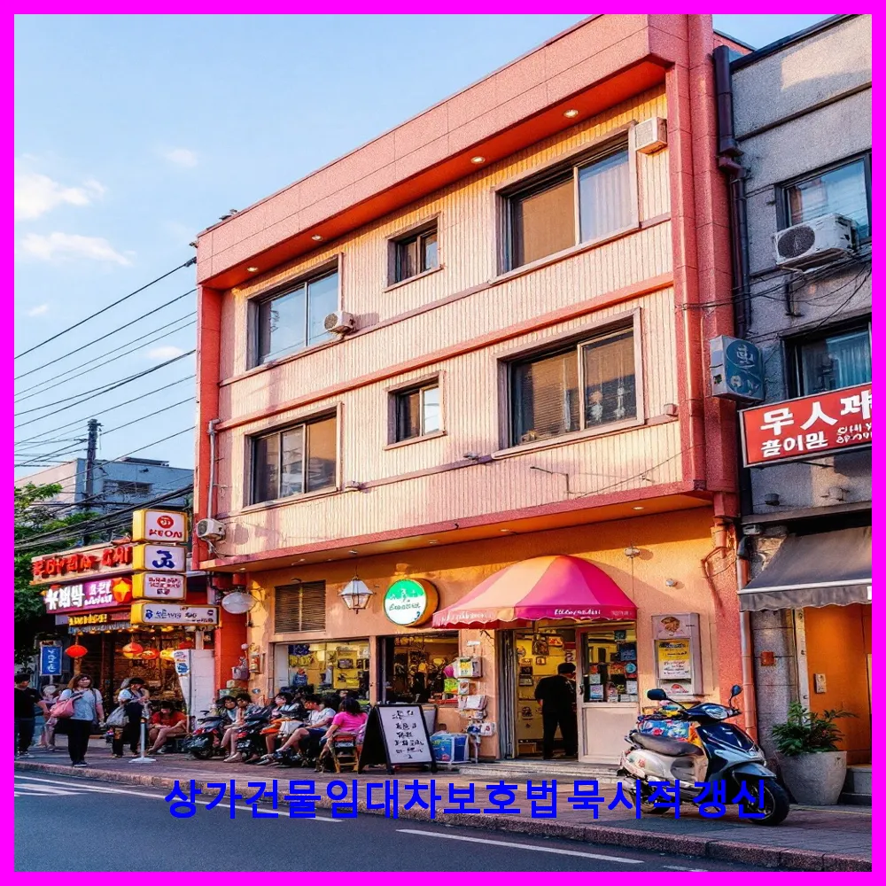 상가건물임대차보호법 묵시적 갱신