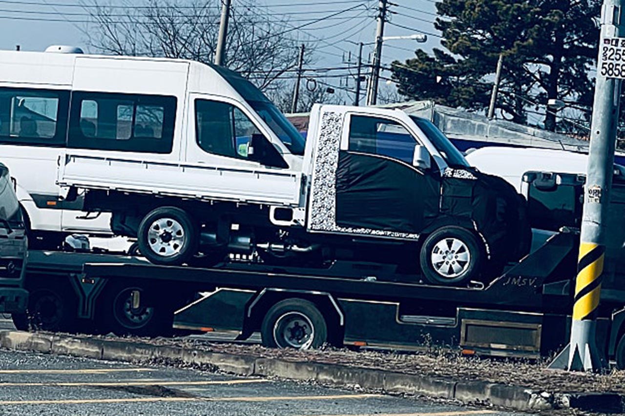 현대자동차 포터 3 풀체인지 테스트카