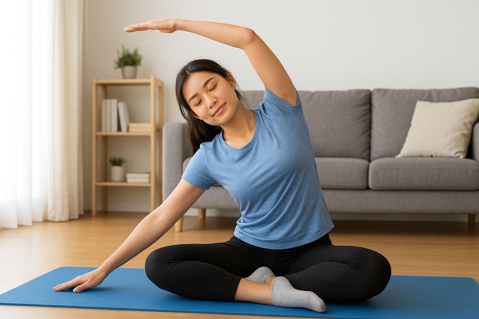 집에서 하는 스트레칭