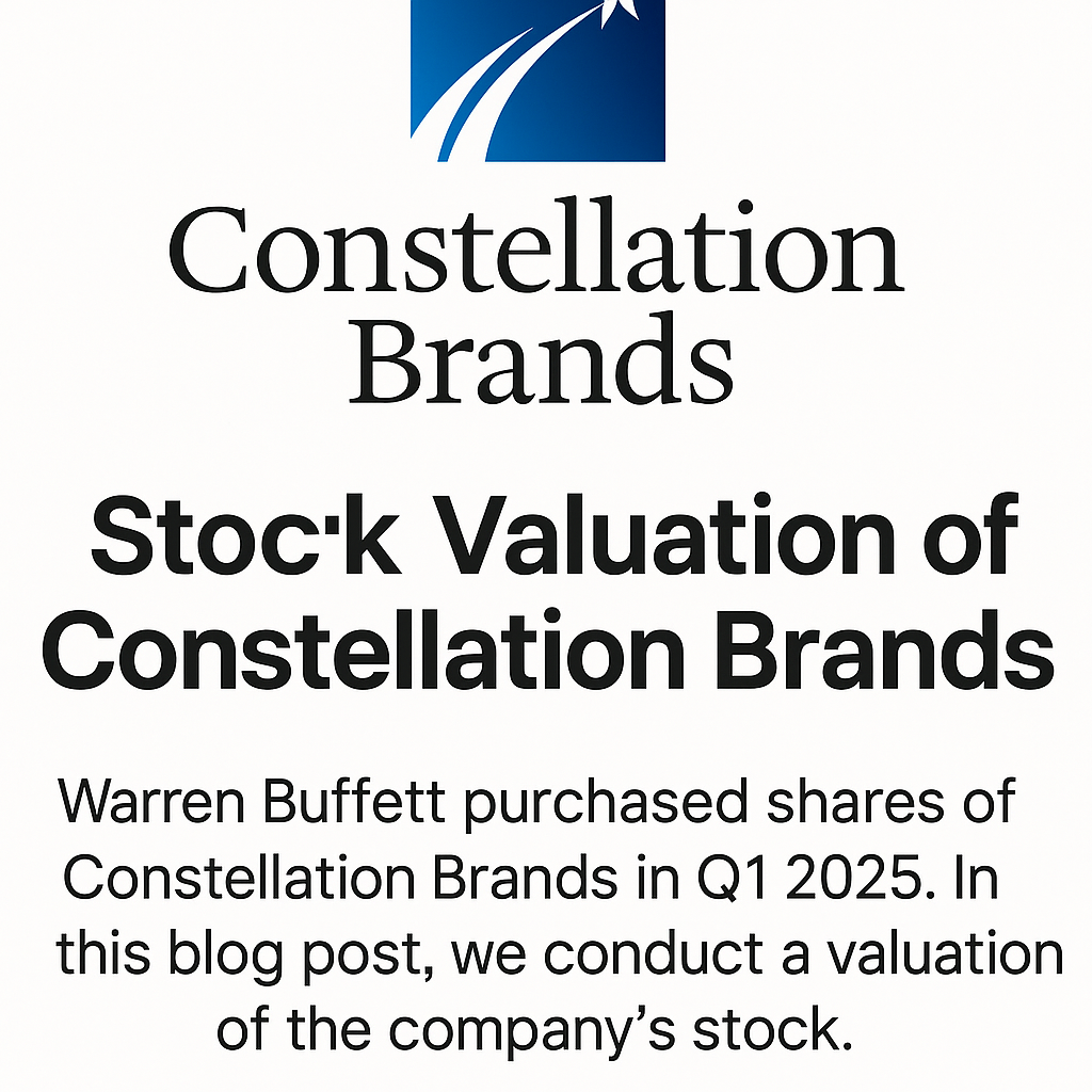 Constellation Brands_주식가치평가