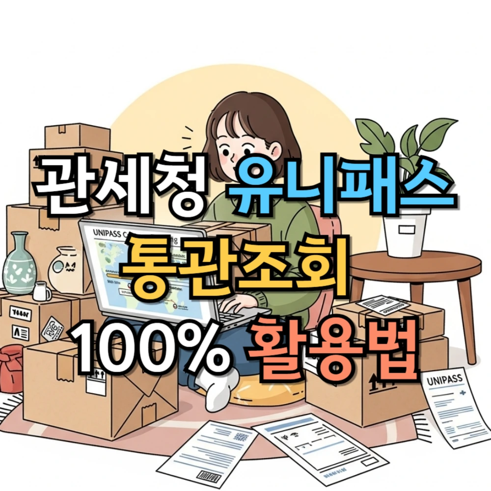 관세청 유니패스 통관조회 100% 활용법