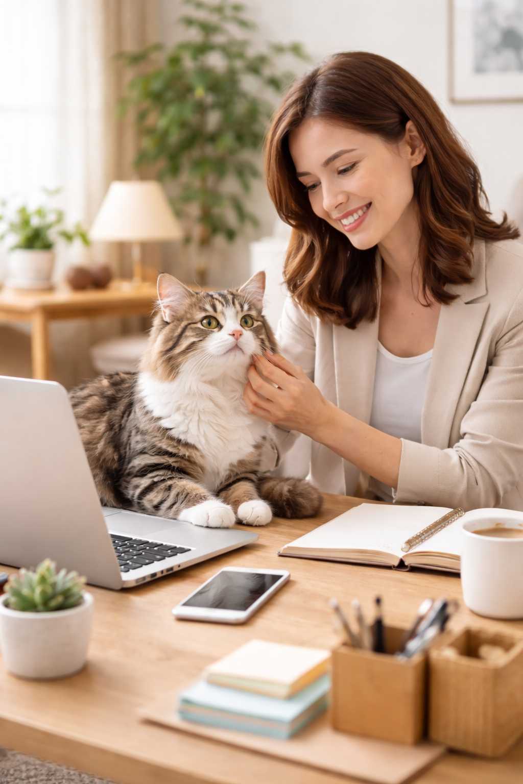 직장인과 고양이