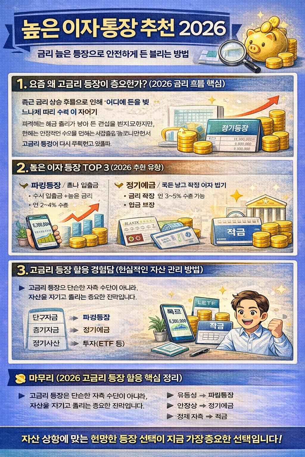 2026 높은 이자 통장 추천