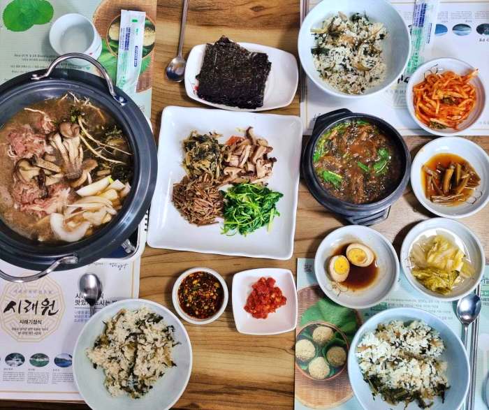 6시내고향 강원 양구 시래기 정식 맛집