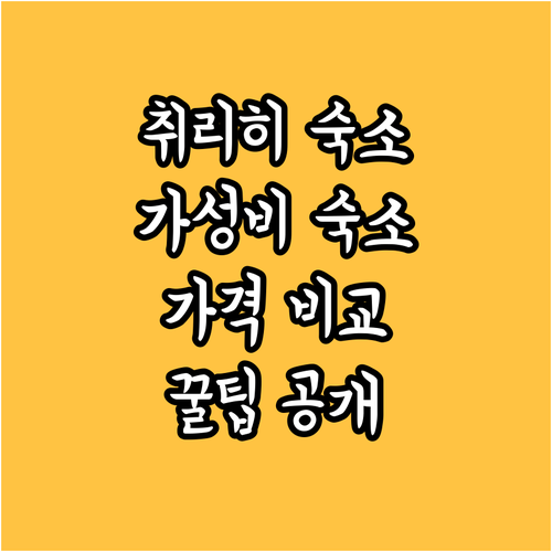 취리히 가성비 숙소 완벽 분석! 가격