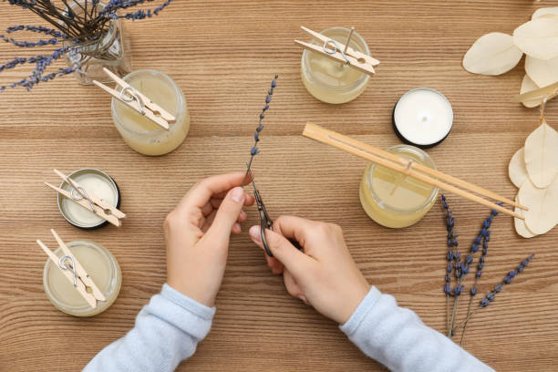 천연 재료로 만드는 DIY 방향제와 캔들 공예의 심리적 치유 효과