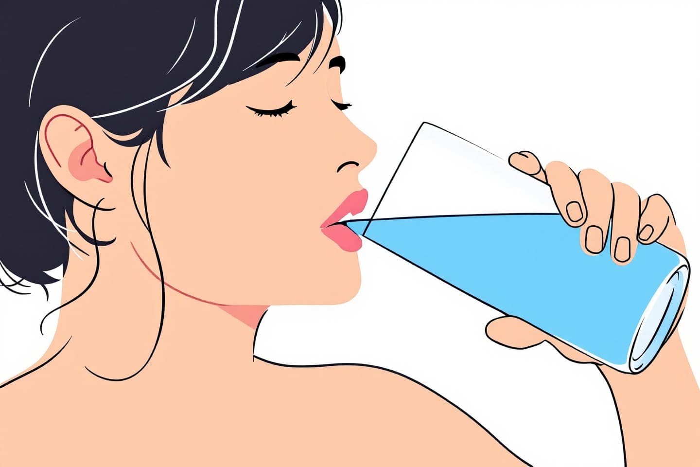 식중독 응급처치_수분 보충