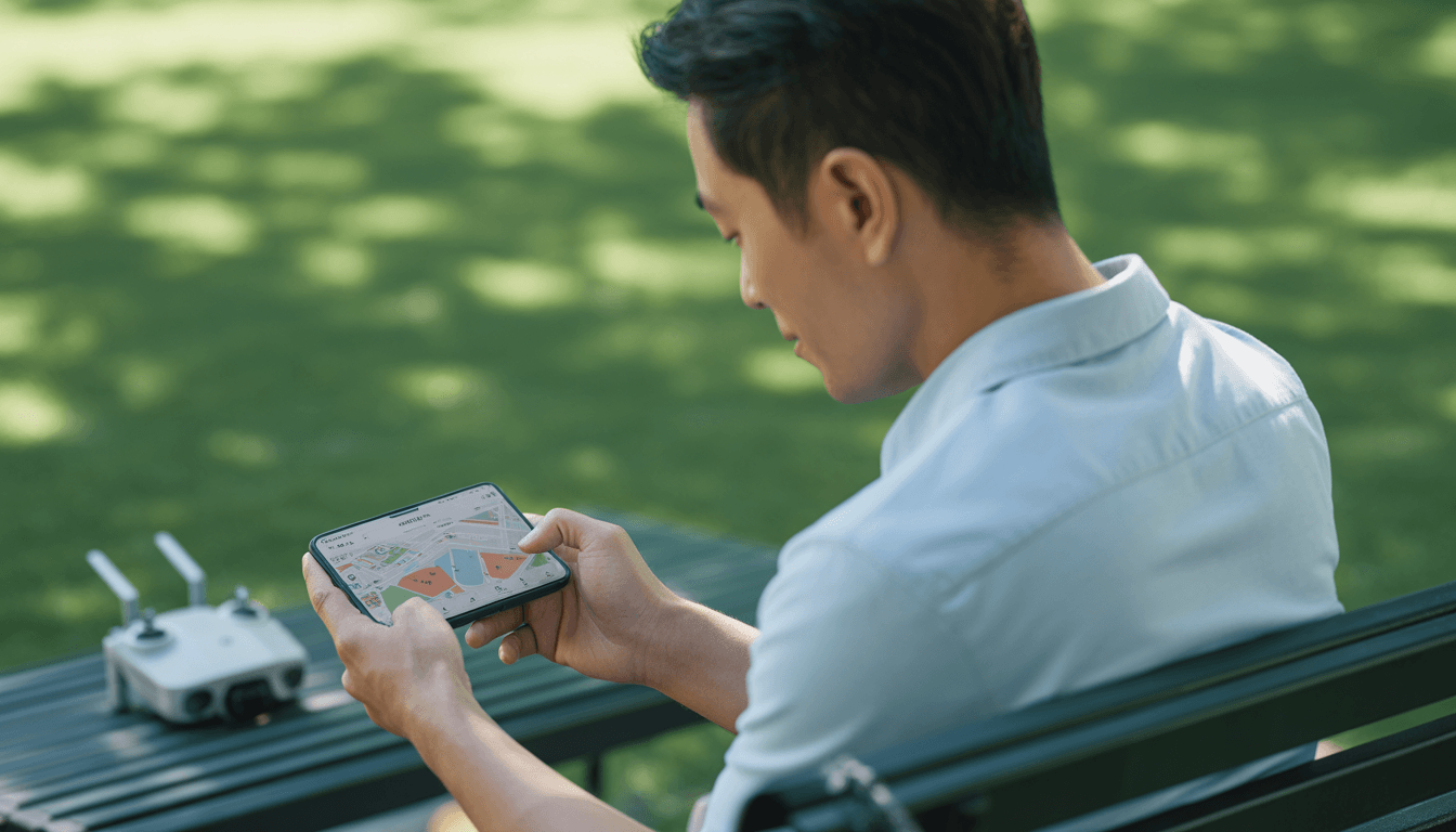 드론 비행금지구역 확인 앱 드론원스톱 스마트폰