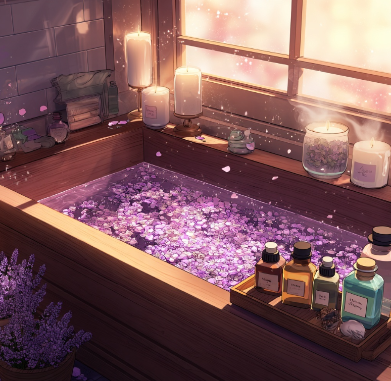 라벤더, 천연 입욕제 일상의 피로를 녹이다.