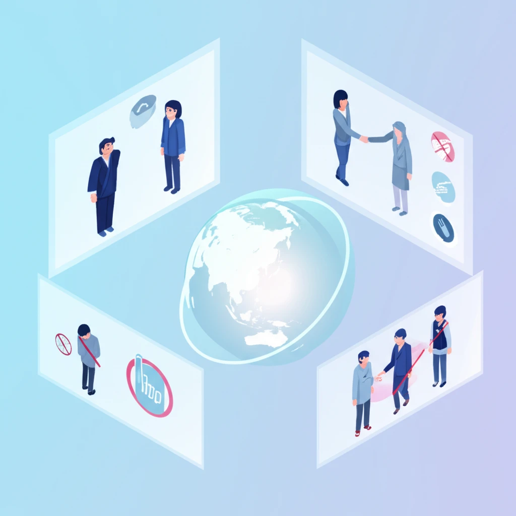 해외여행 식사 매너: 잔반과 소리 내..