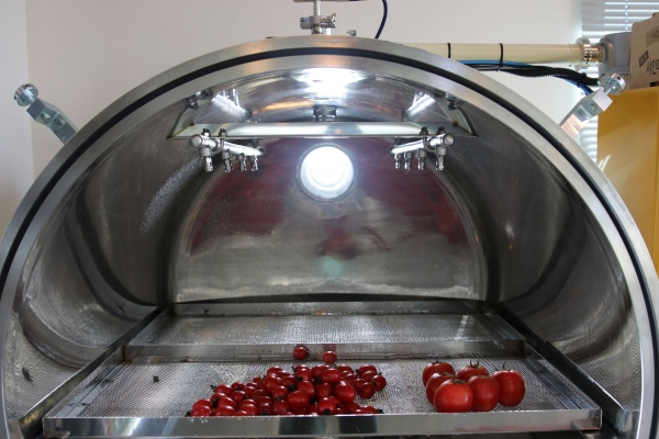 스테비아 공법, 스테비아 진공 침투기, 삼투압 투과성 막 통과, 스테비아 토마토 기계