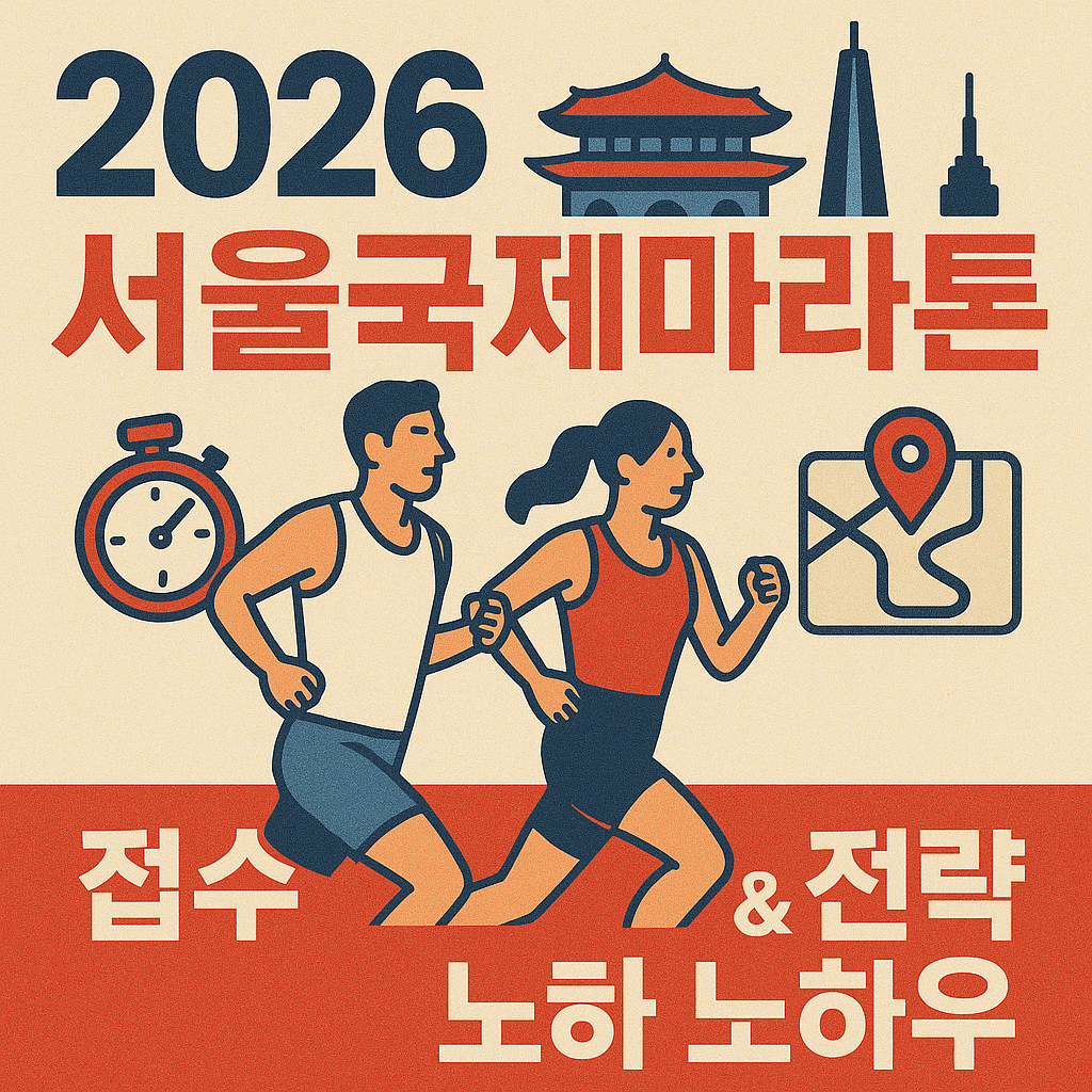 2026 서울국제마라톤 접수 일정