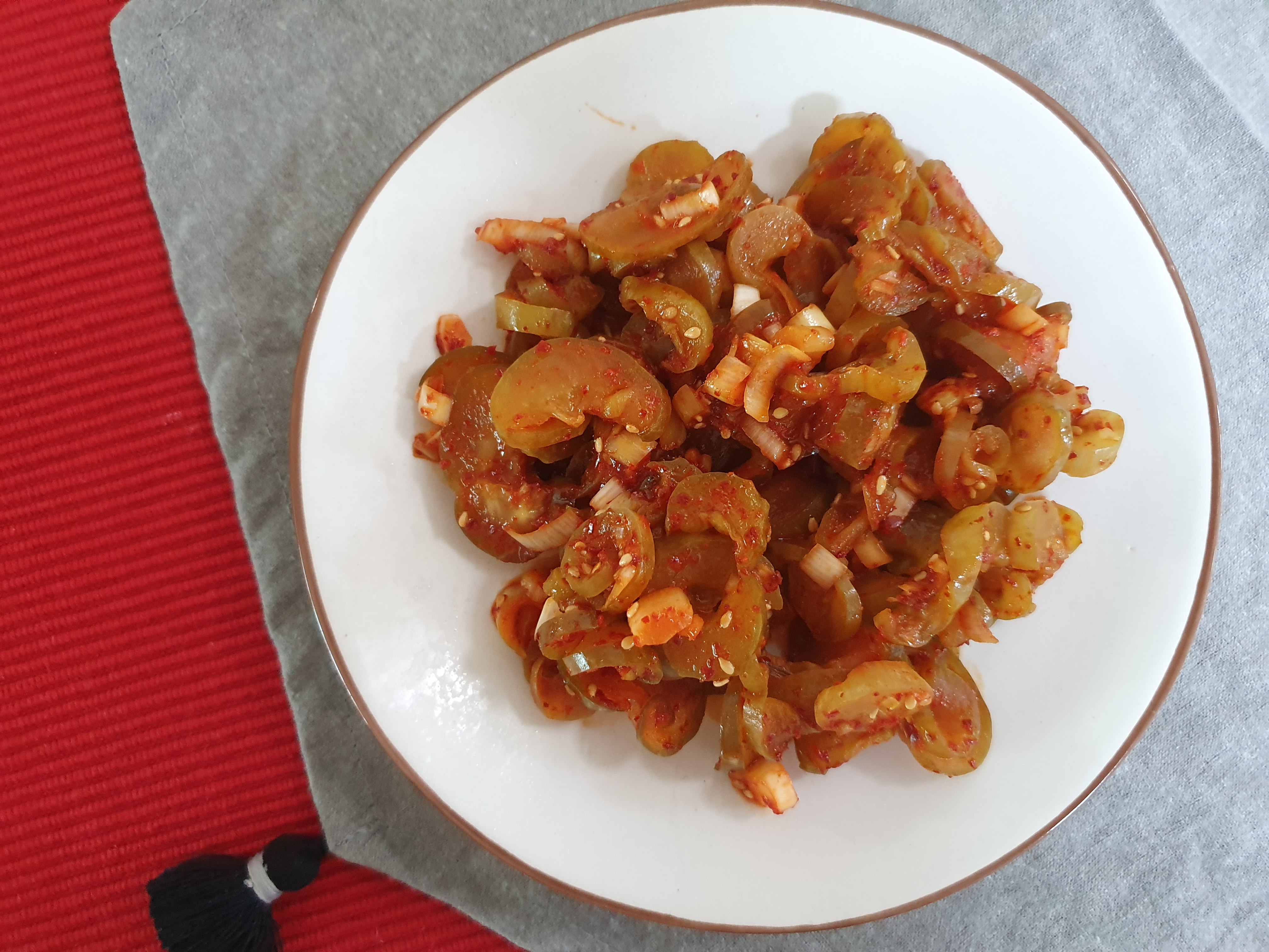 오이지무침 맛있게 무치는법