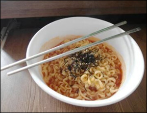 라면 그릇