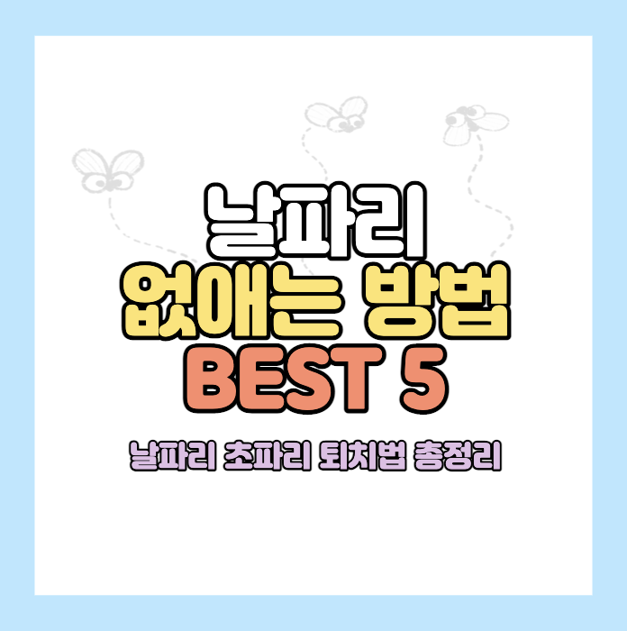 날파리-없애는법