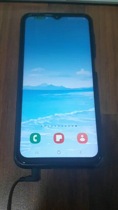 방법 1: 바탕화면을 꼬집어서 편집 모드 진입하기