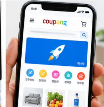쿠팡 쇼핑몰 접속 화면 썸네일 이미지