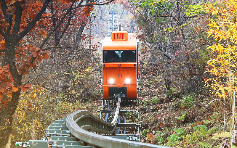 함양 대봉산 모노레일