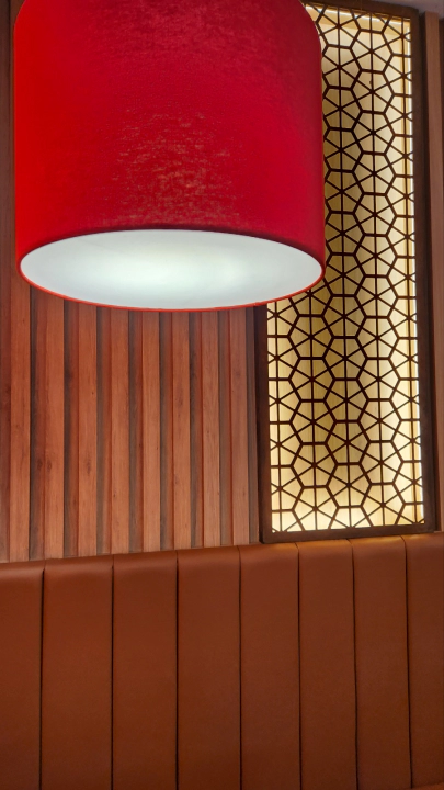 한티역 맛집 참바른중식당. 전통 문양과 모던한 분위기