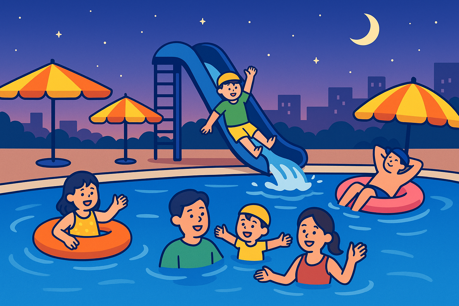 2025 수도권 야간개장 수영장 총정리