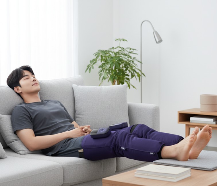 폴리오 다리마사지