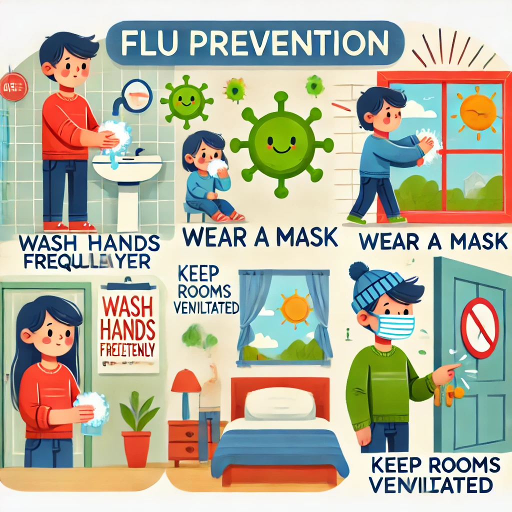 독감-예방-생활수칙