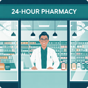 부산 약국 24시간 여는곳 이미지