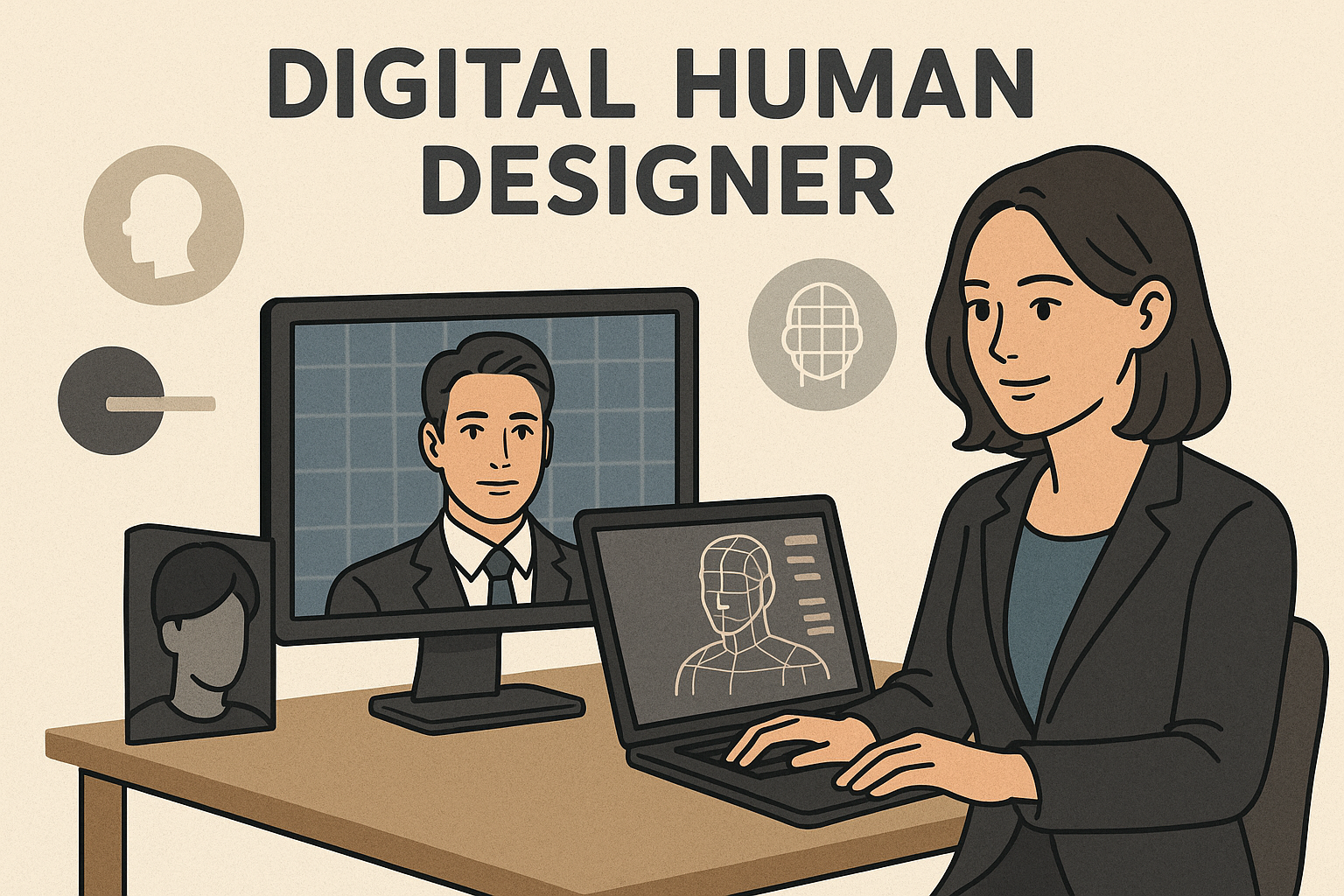 디지털 휴먼 디자이너