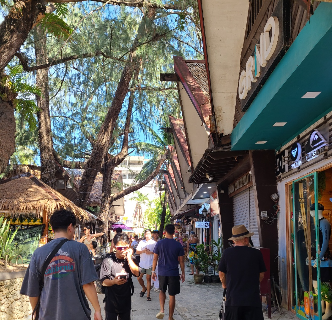 보라카이 디몰 모습