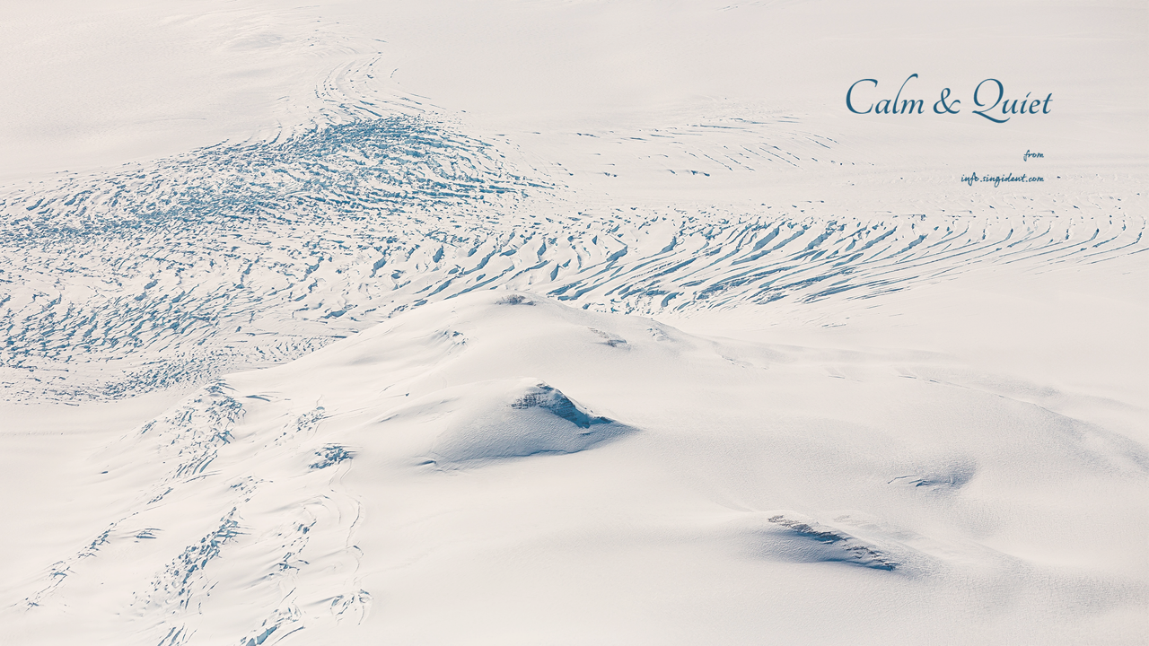 05 남극 C - Calm & Quiet 겨울배경화면