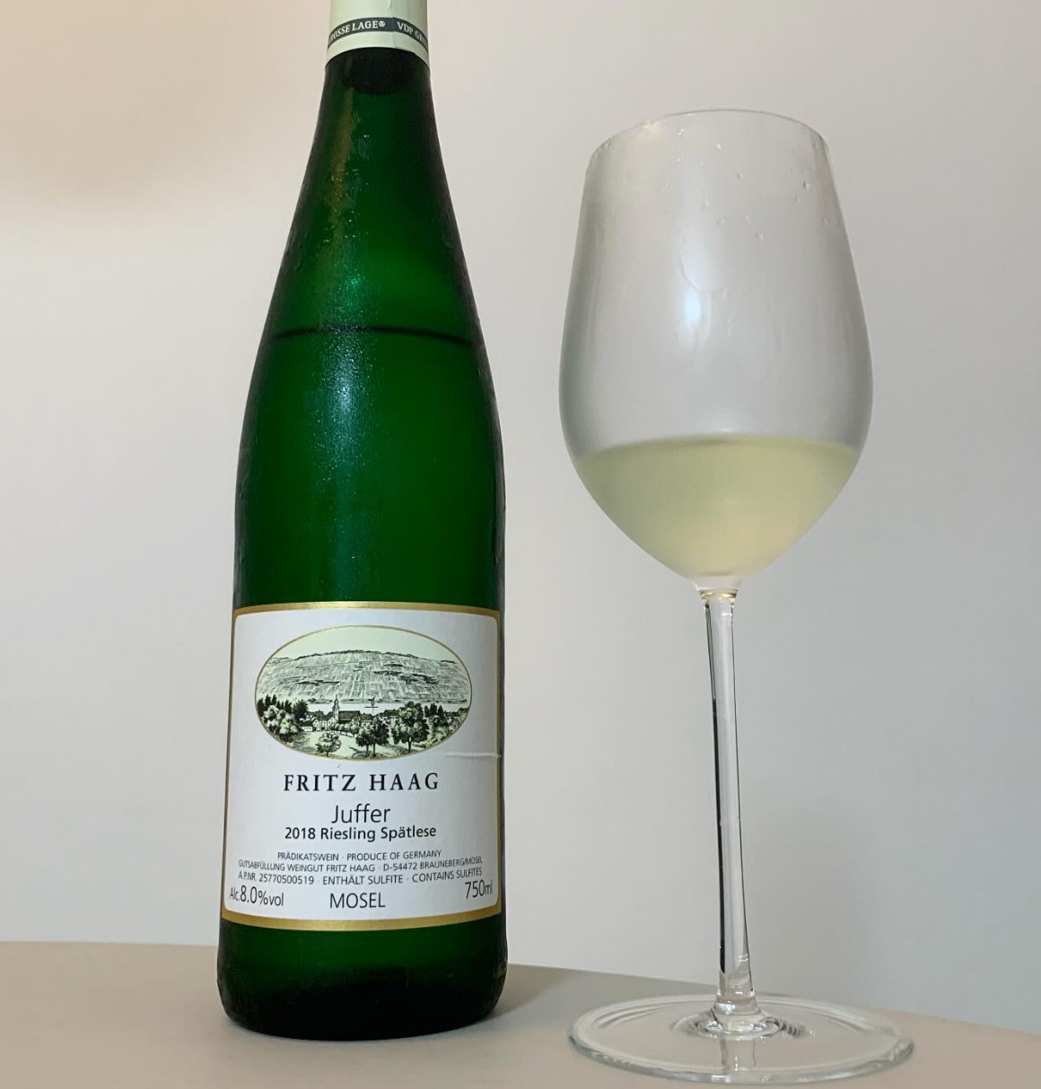독일 모젤의 리슬링 와인