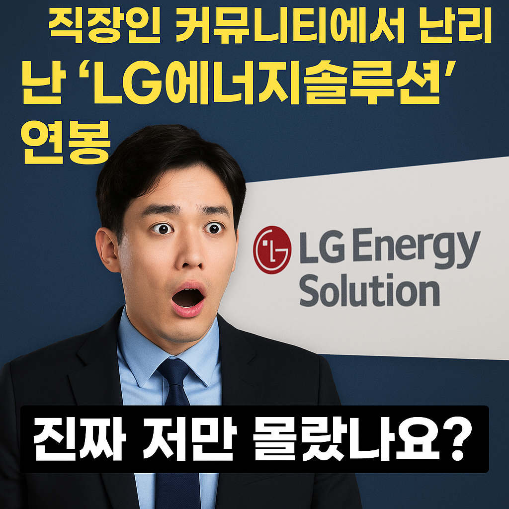 'LG에너지솔루션' 연봉