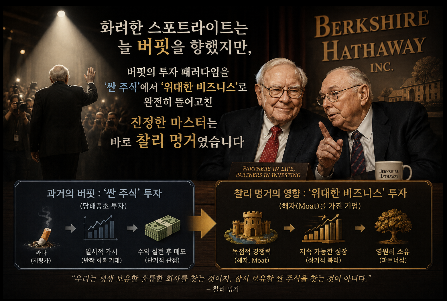 버핏을 바꾼 찰리 멍거의 투자 철학