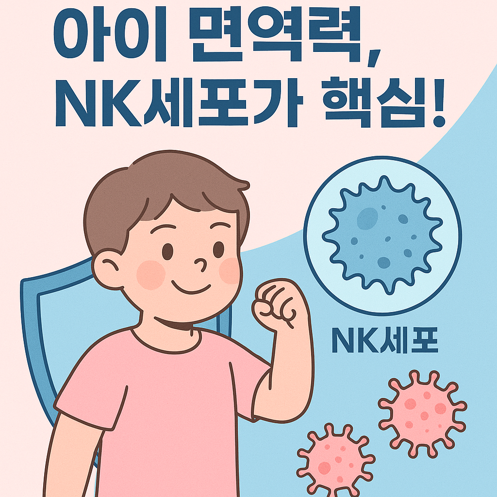 아이 면역력, NK세포가 핵심!