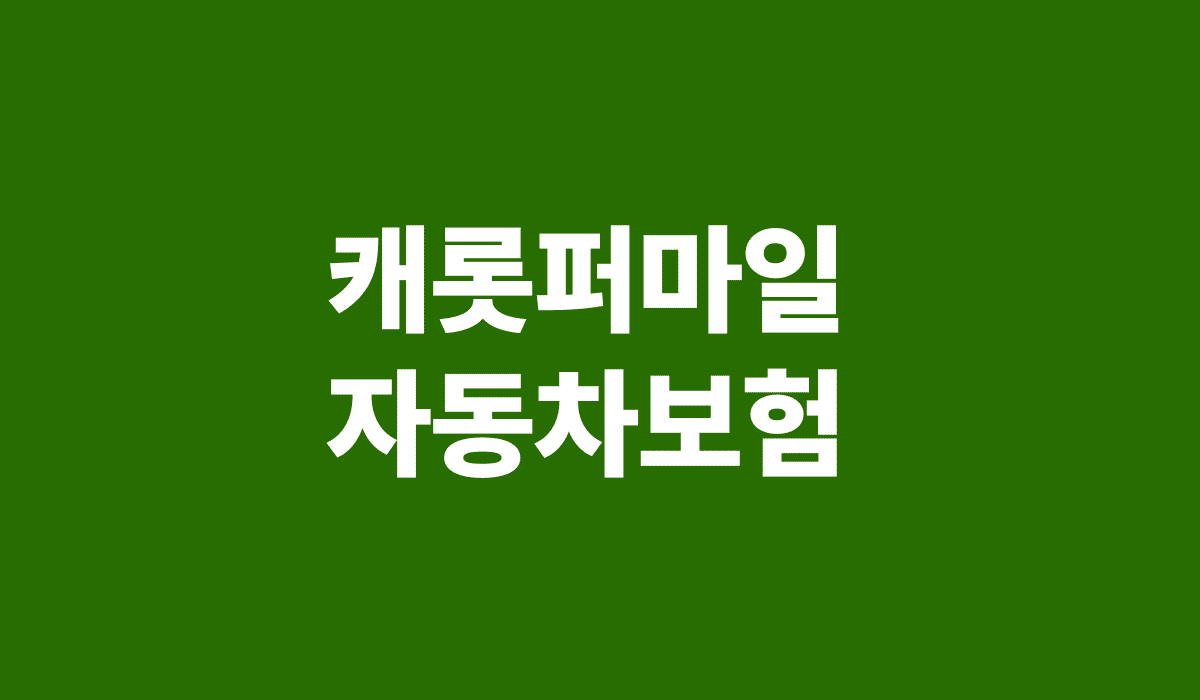 캐롯퍼마일_자동차보험_썸네일