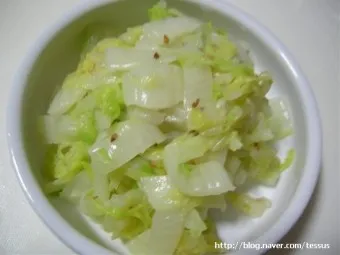 배추나물 무침 만들기 황금레시피_24