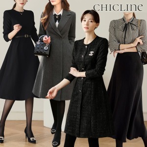 시크라인 겨울신상 원피스 블라우스 팬츠 자켓 스커트