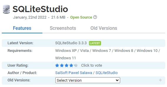 SQLiteStudio