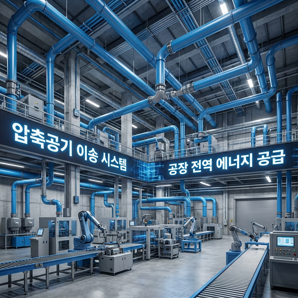 에너지원으로서의 압축공기 물리적 성질과 산업적 장단점 심층 고찰