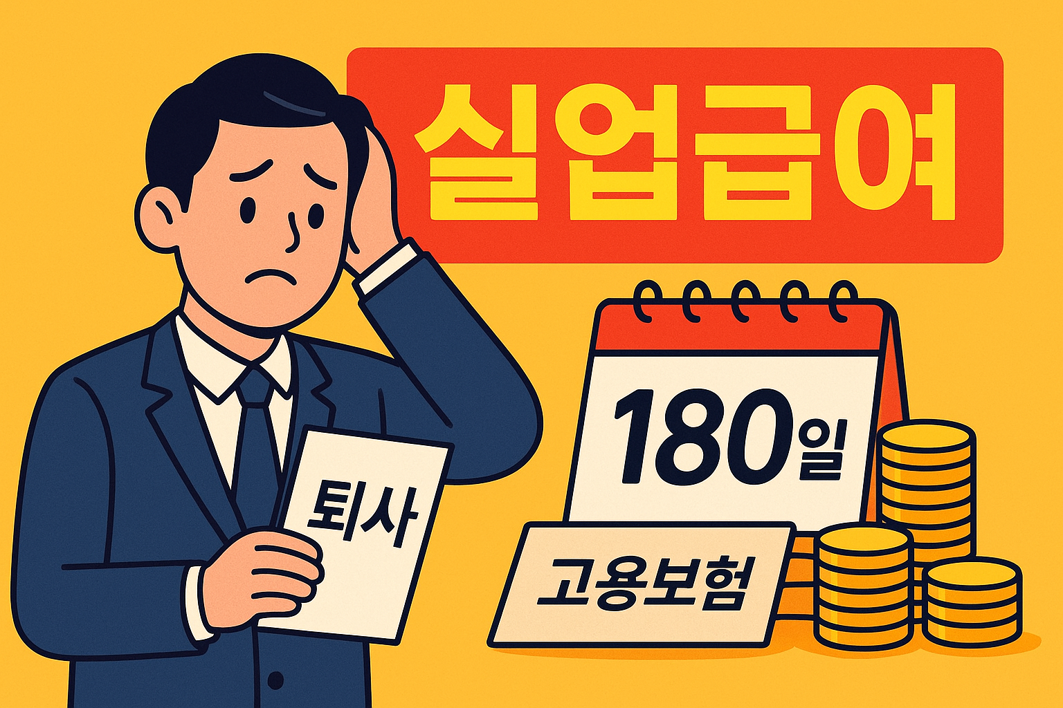 실업급여 수급조건 완벽 가이드: 180일 기준 총정리