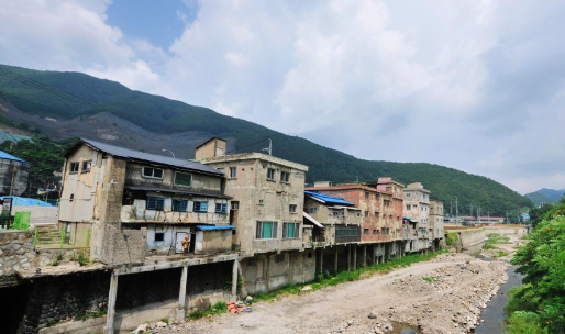 철암탄광역사촌 60년대 그대로 느낌이다