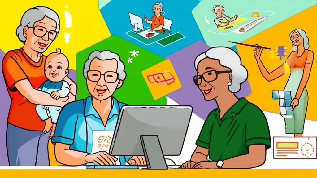 60대 여성, 경험과 지혜로 찾는 알..